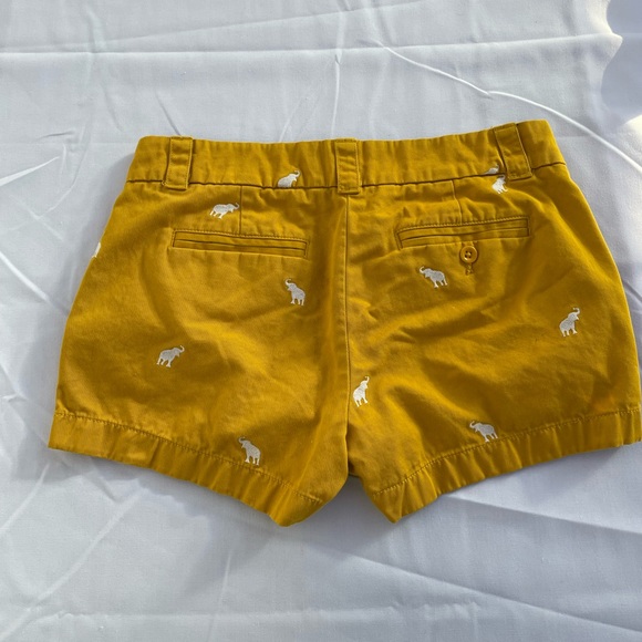 J. Crew Embroidered Elephant Critter Shorts 2 - Picture 5 of 9